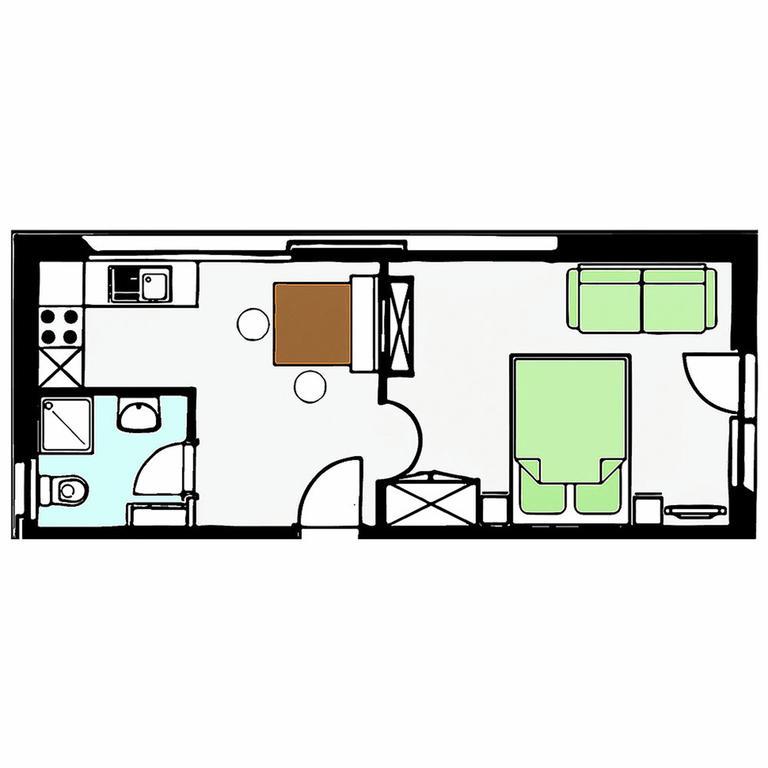 Apartment Alouette Samnaun Zimmer foto