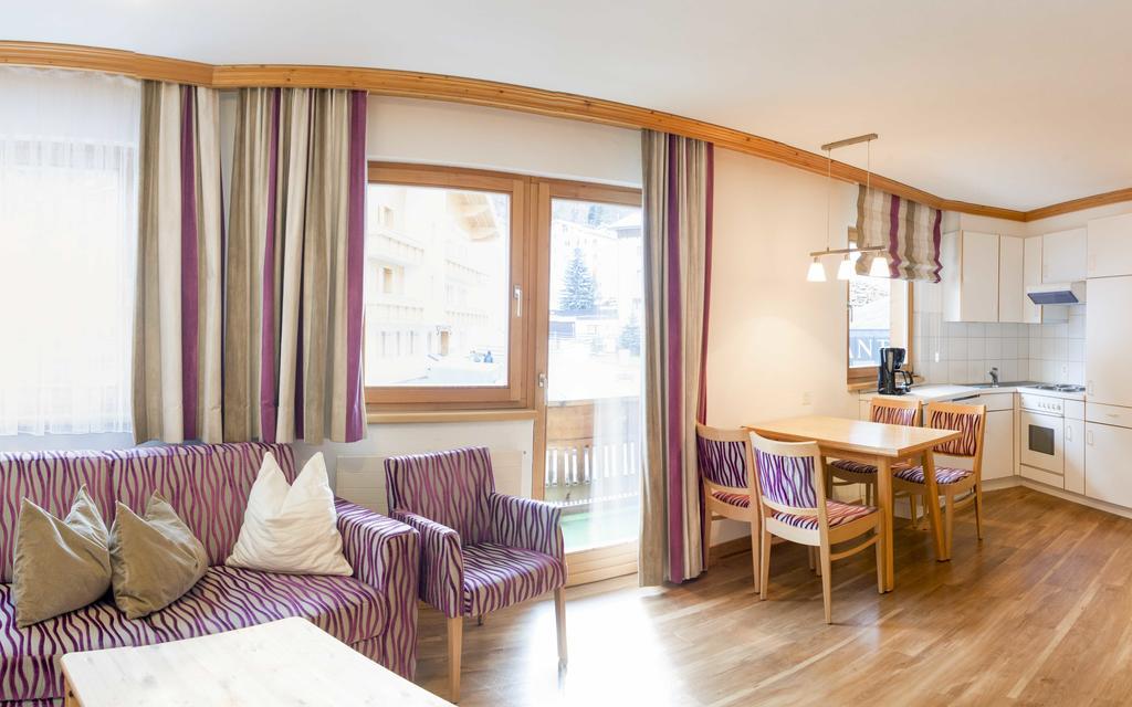 Apartment Alouette Samnaun Zimmer foto